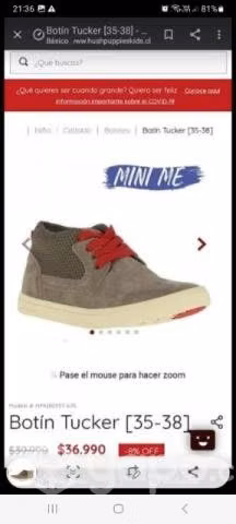 Botin de niño