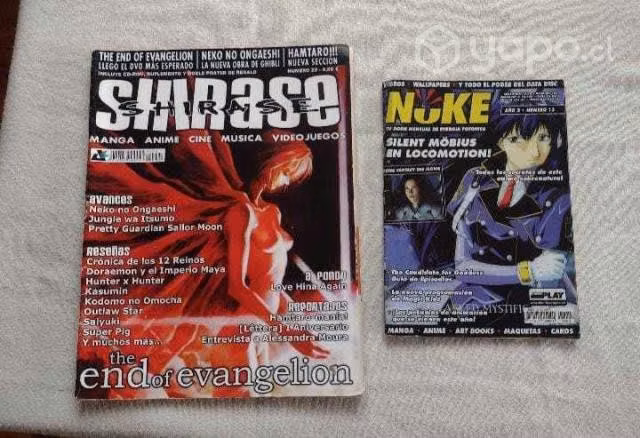 Revistas de anime año 2000