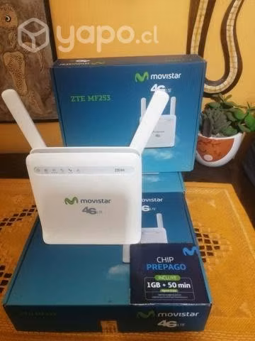Moden para Internet Zte 4G para usar con chip l