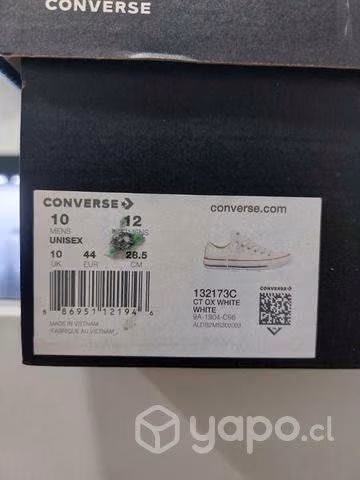 Zapatillas cuero converse 44 - Imagen 5
