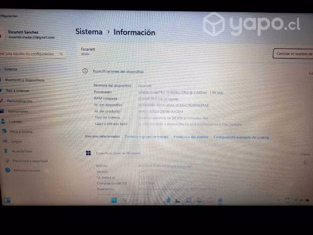 Computador Lenovo