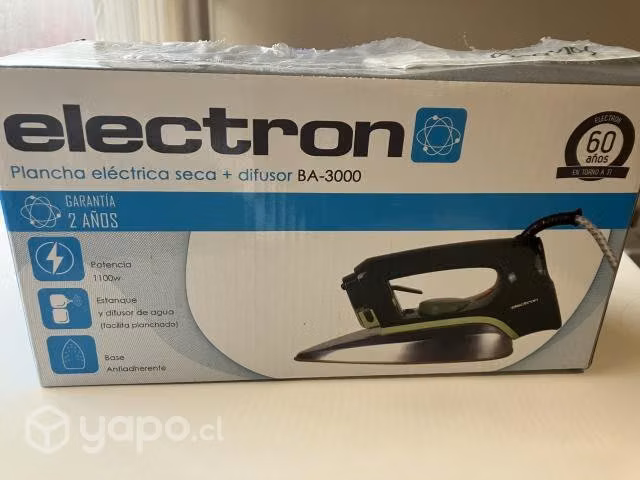 Plancha electrica seca + difusor