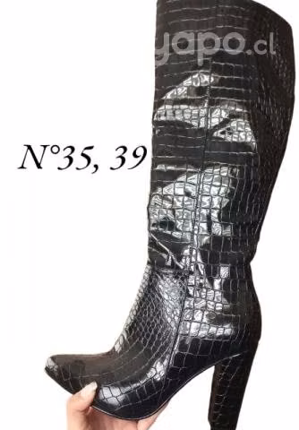 Botas charol