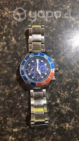 Reloj seiko solar chronograph divers 200m original