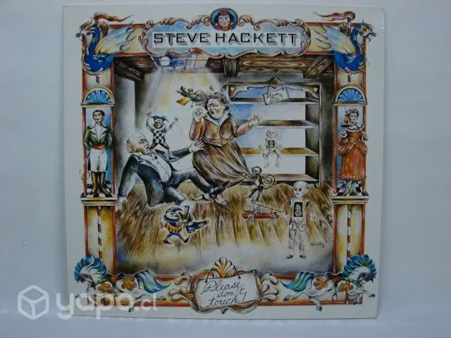 Vinilo Steve Hackett Please Don't Touch 1978 Ed A