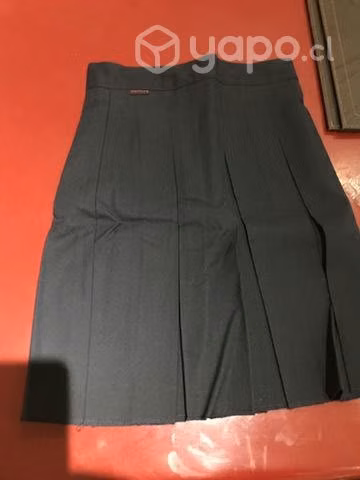 Falda escolar tallas 6 a la L