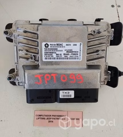 Computador P05150903AC (JPT099) Jeep Patriot 2.4