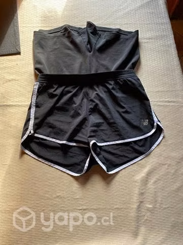 Short Deportivo Mujer New Balance con calza corta
