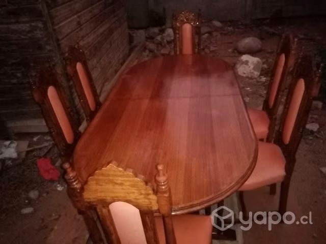 comedor en madera de pino Oregon - Imagen 6