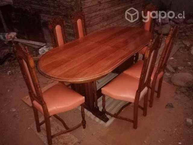 comedor en madera de pino Oregon - Imagen 2