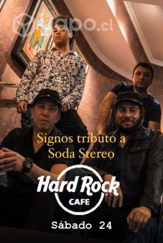 Signos banda tributo a Soda Stereo