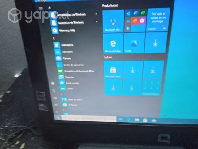 Computador compac todo en uno ,buen estado se re - Imagen 4
