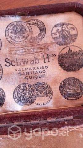 Porta reloj de bolsillo antiguo - Imagen 4