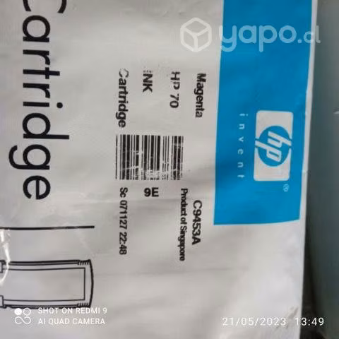Tinta HP 70 Magenta original de 130ml