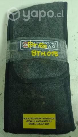 Bolso Extintor Triángulos (BTM015) Mazda BT50 3.2