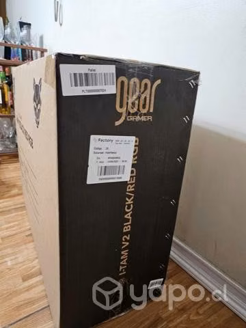 Silla Gamer I-Tam V2 Black/Red (RGB)