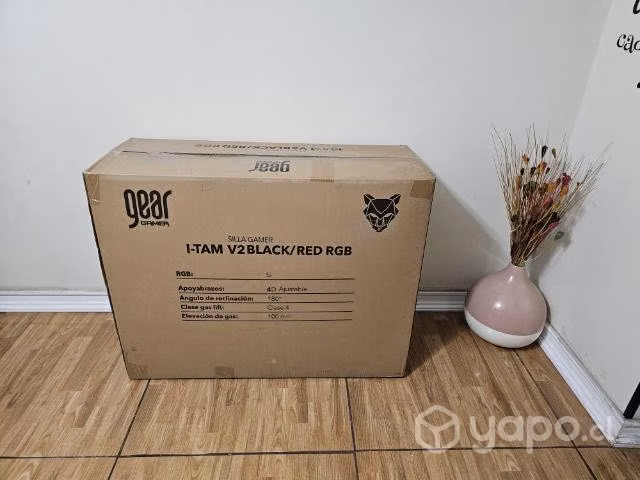 Silla Gamer I-Tam V2 Black/Red (RGB)