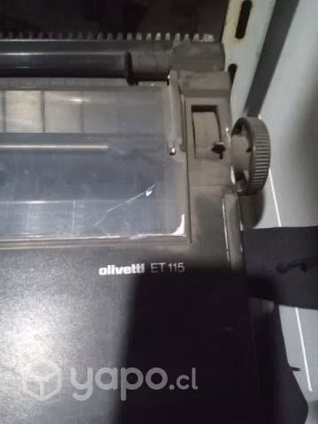 Máquina de escribir antigua