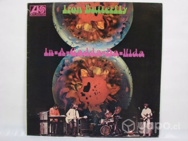 Vinilo Iron Butterfly In-a-gadda-da-vida Uk Ed