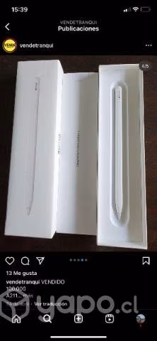 Apple pencil segunda generación - Imagen 2