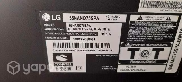 Tv Lg 55"