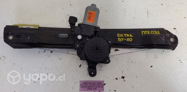 Cremallera Alza Vidrio Eléctrica Trasera Derecha