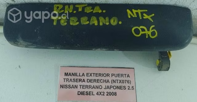 Manilla Exterior Puerta Trasera Derecha (NTX076) N