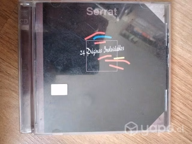 Cd doble Joan Manuel Serrat - 24 paginas