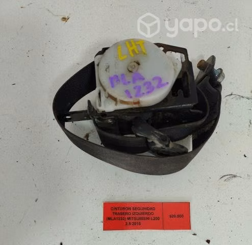 Cinturon Seguridad Tra izq (MLA1232) Mitdubis L200