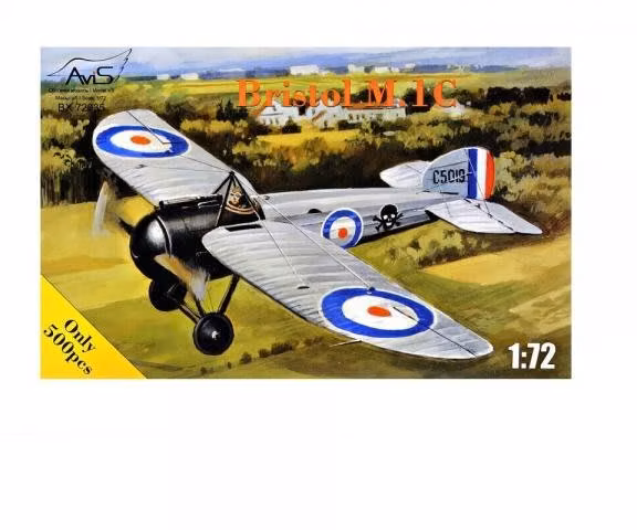 Maqueta Armable Avión Bristol M.1c, 1/72