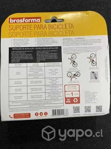 Soporte bicicleta