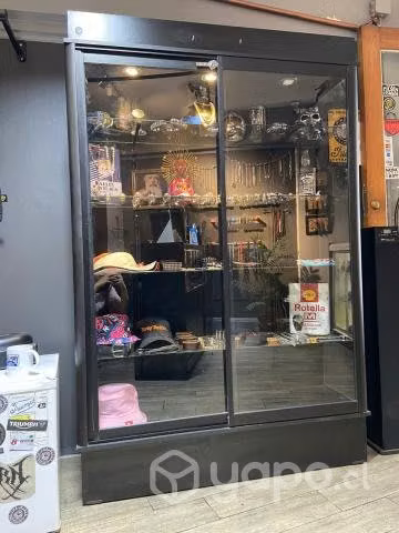 Vitrina exhibidor para negocio