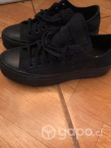 Converse negras buen estado