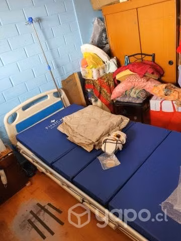 Cama Clinica + Colchón Antiescara
