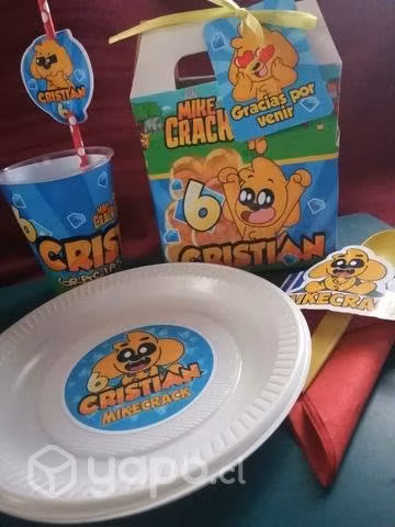 Cotillon personalizado cumpleaños infantiles