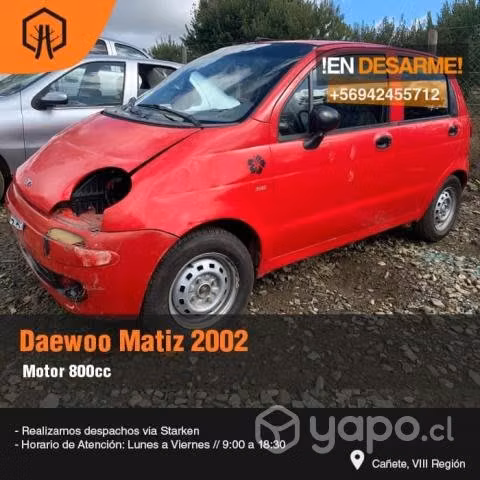 Kit airbag daewoo matiz 2002
