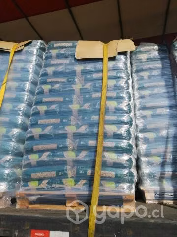Pallet de 84 bolsas de pellet