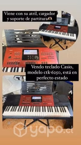 Teclado Casio como nuevo