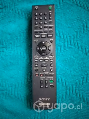 Sony control grabador dvd ( rdr-gx380 rdr-gx257 )