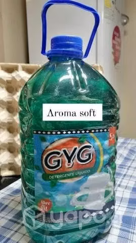 detergentes y cloro 5 litros