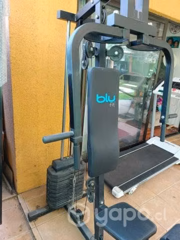 Maquina de pesas blue fit usado - Imagen 2