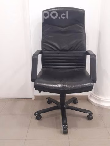 Silla Oficina Gerencial Eco cuero Usada