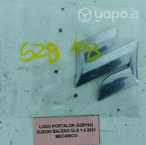 Logo Portalon (SZB193) Suzuki Baleno GLS 1.4 2021