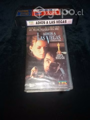 Película Adiós a Las Vegas vhs