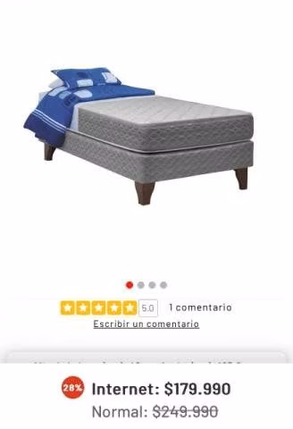 Cama Celta New Atlantis 1 1/2