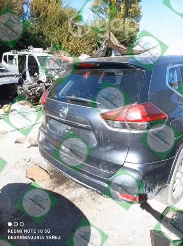 Parachoque trasero de nissan x trail 2018