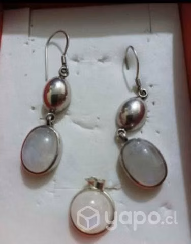 Conjuntos de Joyas de plata 925 con piedra luna