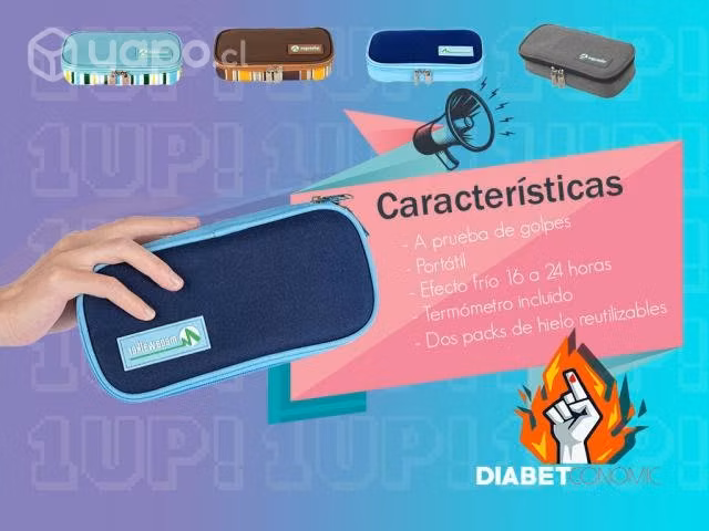 Estuche enfriador para insulina