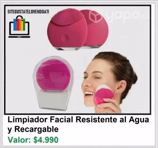 Limpiador Facial Recargable USB