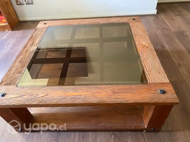 Hermosa mesa de pino oregon americano